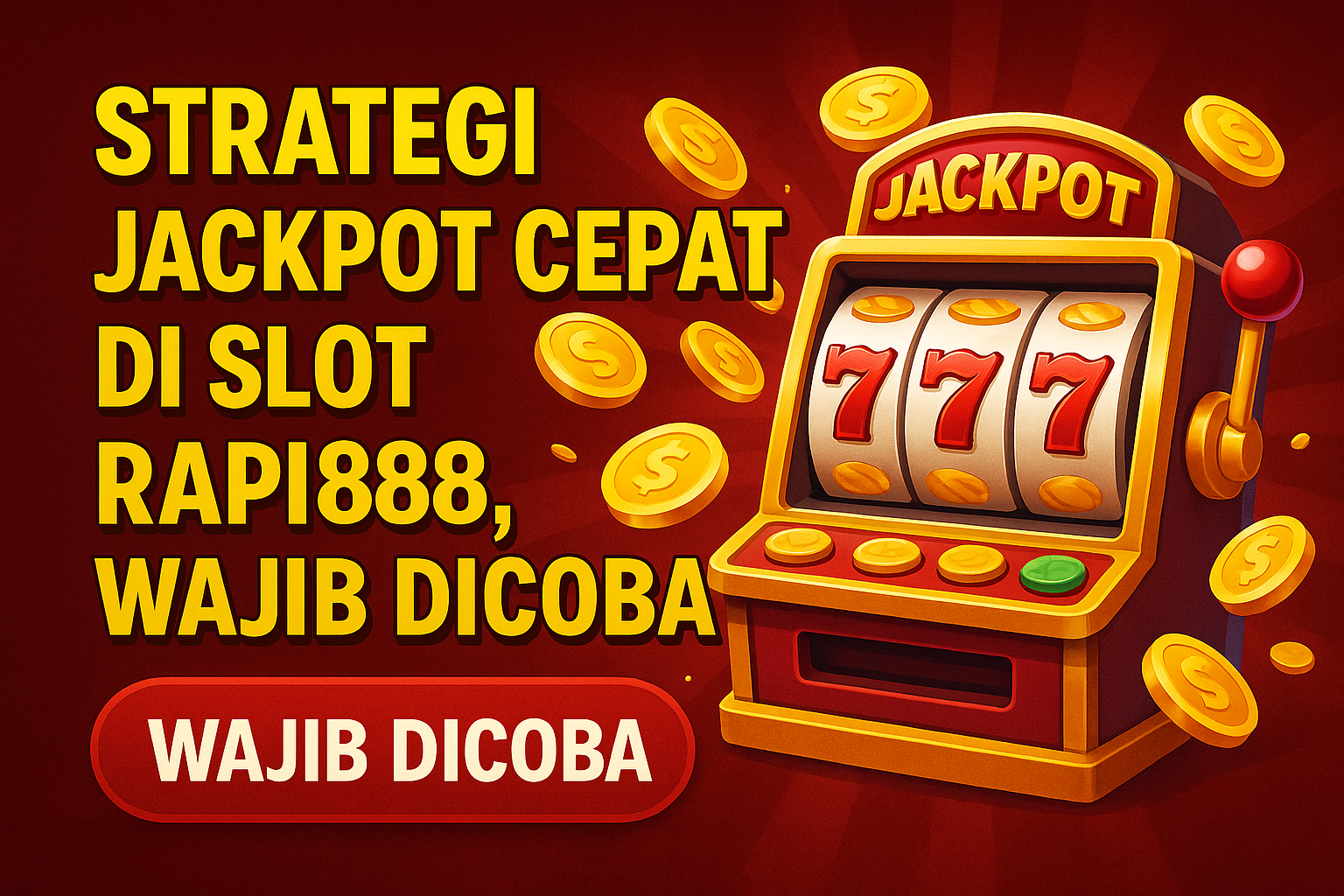 Strategi Jackpot Cepat Di Rapi888